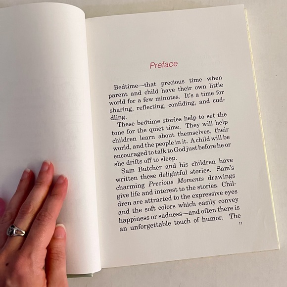 Precious Moments Bedtime Stories Book 1988 - Picture 6 of 13